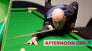 Snooker: World Championship - 2023: Day 4: Afternoon Session