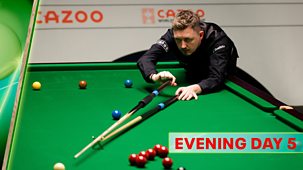 Snooker: World Championship - 2023: Day 5: Evening Session