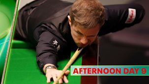 Snooker: World Championship - 2023: Day 9: Afternoon Session