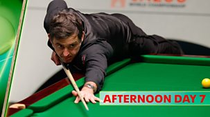 Snooker: World Championship - 2023: Day 7: Afternoon Session