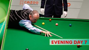 Snooker: World Championship - 2023: Day 7: Evening Session