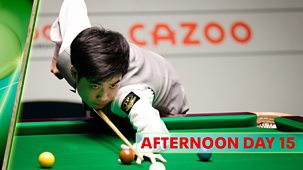 Snooker: World Championship - 2023: Day 15: Afternoon Session, Part 2