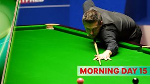 Snooker: World Championship - 2023: Day 15: Morning Session