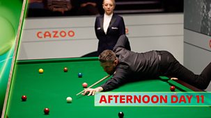 Snooker: World Championship - 2023: Day 11: Afternoon Session