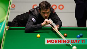Snooker: World Championship - 2023: Day 11: Morning Session