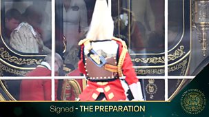 The Coronation Of Tm The King And Queen Camilla - Signed - The Preparation