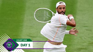 Wimbledon - Day 1, Part 4