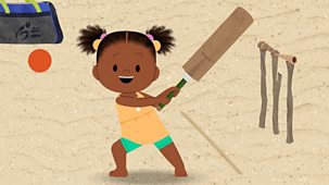 Jojo & Gran Gran - Series 3 - Summer: 7. It's Time To Play Beach Cricket