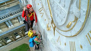 Climbing Great Buildings - Burghley House