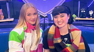 Blue Peter - Doctor Who Competition Winner And Junior Eurovision