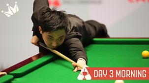 Snooker: World Championship - 2024: Day 3: Morning Session