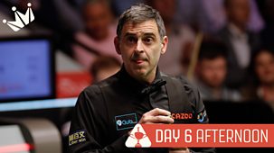 Snooker: World Championship - 2024: Day 6: Afternoon Session