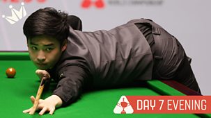 Snooker: World Championship - 2024: Day 7: Evening Session