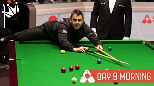 Snooker: World Championship - 2024: Day 9: Morning Session