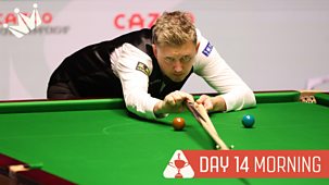 Snooker: World Championship - 2024: Day 14: Morning Session