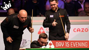 Snooker: World Championship - 2024: Day 15: Evening Session