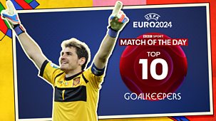 Match Of The Day Top 10 - Euro 2024: 7. Goalkeepers