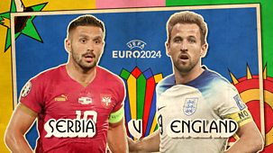 Uefa Euro 2024 - Replay: Serbia V England