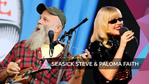 Glastonbury - Seasick Steve And Paloma Faith