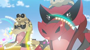 Pokémon Horizons: The Series - Series 1: 37. Fuecoco Becomes A Crook?!