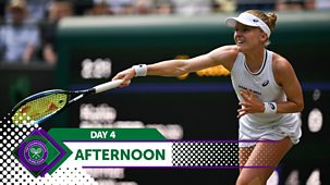Wimbledon - Day 4, Afternoon