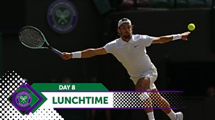 Wimbledon - Day 8, Lunchtime