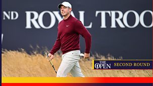 Golf: The Open - 2024: Second Round Highlights