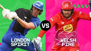 Cricket: The Hundred - 2024 - Men's: London Spirit V Welsh Fire