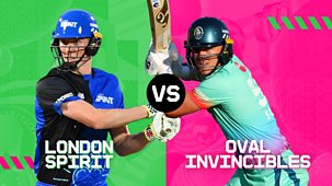 Cricket: The Hundred - 2024 - Men's: London Spirit V Oval Invincibles