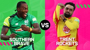 Cricket: The Hundred - 2024 - Men's: Southern Brave V Trent Rockets