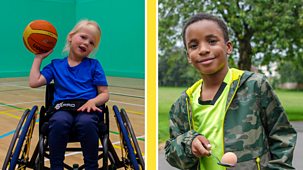 I Can Do It, You Can Too - Series 1: 17. Wheelchair Basketball And Egg And Spoon