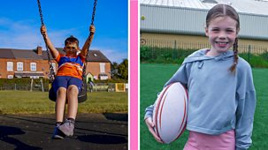 I Can Do It, You Can Too - Series 1: 21. Swinging On A Swing And Rugby