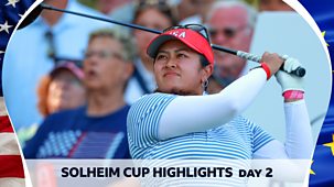 Golf: Solheim Cup - 2024: Day 2 Highlights