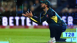 T20 Cricket - 2024: England V Australia: First T20 Highlights