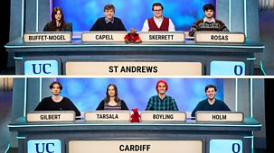 University Challenge - Series 31: 11. St Andrews V Cardiff