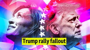 Newsnight - Backlash After Trump Rally