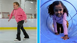 I Can Do It, You Can Too - Series 2: 7. Ice Skating And Obstacle Course