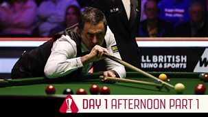 Uk Snooker Championship - 2024: Day 1, Afternoon, Part 1