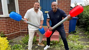 Homes Under The Hammer - Series 28: Celebrity Special With Dion And Steel From Gladiators