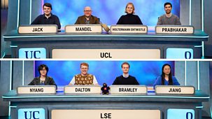 University Challenge - 2024/25: 17. Ucl V Lse