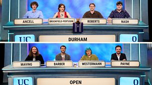 University Challenge - 2024/25: 18. Durham V Open University