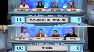 University Challenge - Christmas 2024: 3. Manchester Metropolitan V Brighton