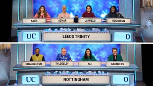 University Challenge - Christmas 2024: 4. Leeds Trinity V Nottingham