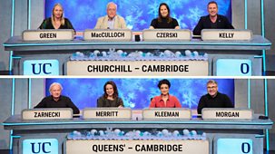 University Challenge - Christmas 2024: Episode 9