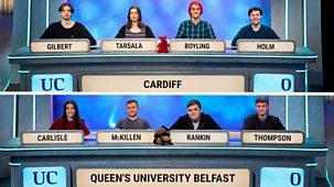 University Challenge - 2024/25: 23. Cardiff V Queen's, Belfast