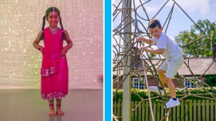 I Can Do It, You Can Too - Series 2: 22. Bollywood Dancing And Climbing A Rope Net