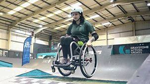 Blue Peter Challenges - Series 3: 6. Abby’s Wheelchair Motocross Challenge
