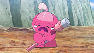 Pokémon Horizons: The Series - The Search For Laqua: 25. Tinkatink's Hammer Wasn't Made In A Day