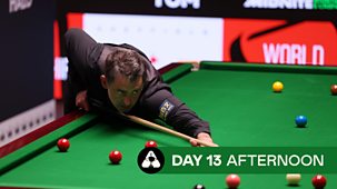 Snooker: World Championship - 2025: Day 13, Afternoon Session
