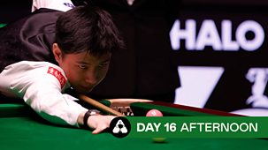 Snooker: World Championship - 2025: Day 16, Afternoon Session